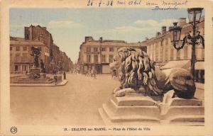 BF4435 chalons sur marne place de l hotel de ville france