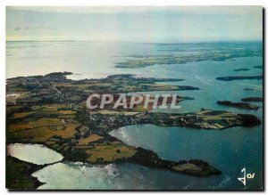 Modern Postcard The Gulf of Morbihan The entrance of the Gulf between Port Na...