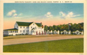 1940s Pompey New York Snow White Tourist occupation Jubb Postcard 25-11535