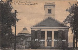 Dutch Reformed Church, Port Richmond, S.I., New York