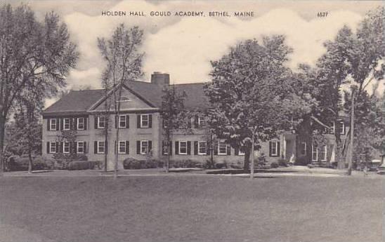 Maine Bethel Holden Hall Gould Academy Artvue