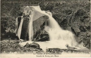 CPA Le Cantal et la Chataigneraie Cascade du Soucq FRANCE (1055547)