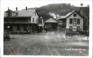 South Londonderry Vermont VT Street Scene c1910 1950s-60s REISSUE RPPC