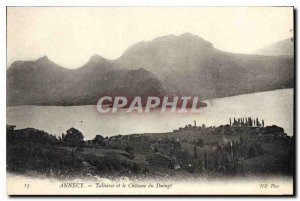 Postcard Old Annecy Talloires and the castle of Duingt