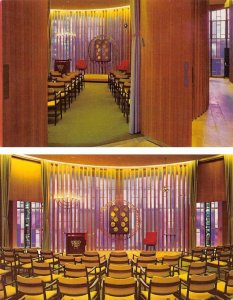 2~Postcards  CO, Colorado Springs  JEWISH CHAPEL~Interior  US AIR FORCE ACADEMY