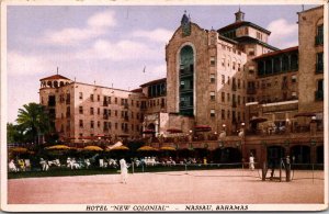 Hotel New Colonial Nassau Bahamas Postcard PC16