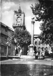 BR11991 Aix en provence Place de la Mairie    real photo  france