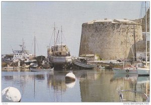 Girne (Kyrenia)  , Kıbrıs (Cyprus) , 60-70s : Castle