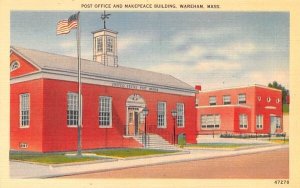 Post Office & Makepeace Building in Wareham, Massachusetts