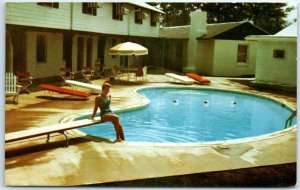 Postcard - Ranch Court Motel - State College, Pennsylvania 