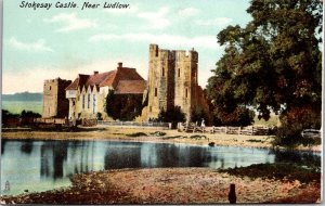 Stokesay Castle Near Ludlow Tuck 795 Vintage Postcard Z52