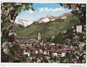 RP, Panorama, MERAN, South Tyrol, Italy, PU-1962