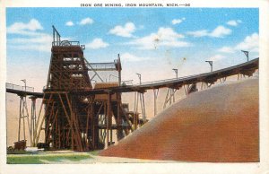 United States iron ore mining Iron Mountain Michigan