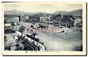 Old Postcard Nice Place Massena and Casino