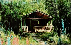 Vtg Robert's Service Poet Yukon Bard's Cabin Dawson City Yukon Unused Postcard