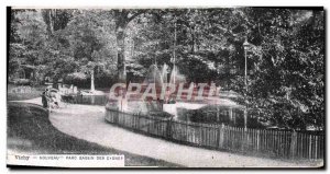 Old Postcard Vichy New Basin Parc Des Cygnes