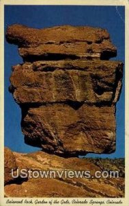 Balanced Rock - Garden of the Gods, Colorado CO  