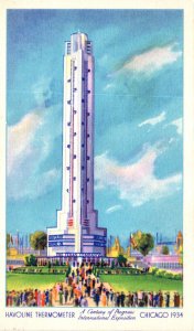 1933 Chicago World's Fair The Havoline Thermometer