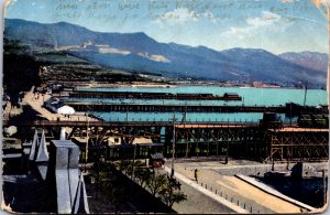 Russia Caucasus Novorossiysk Vintage Postcard C021