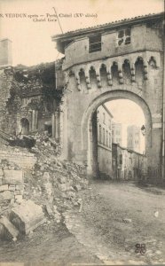 Military France World War 1 Verdun aprés Porte-Châtel Chatel Gate 06.51