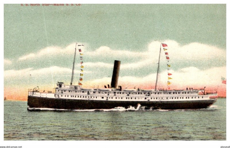 S.S.  North Star , Maine Steamship Co. Line