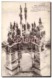 Pleyben - The Calvary seen the Belfry - Very curious by the sight of the prov...