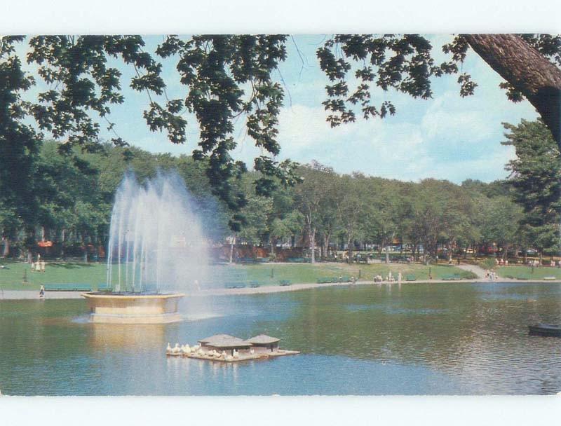 Unused Pre-1980 PARK SCENE Montreal Quebec QC c7339