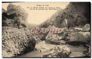 Old Postcard Gorges Du Tarn La Roque Deaf Who crushed the Drac At De Sa Conti...