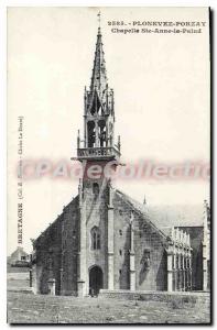 Postcard Old Plonevez Porzay Chapelle Ste Anne La Palud