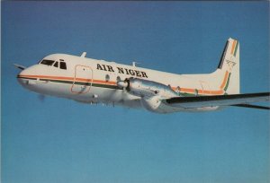 Aviation Postcard - Air Niger HS748-399 C/N 1778 Aeroplane  Ref.RS16829