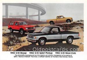 1983 S 10 Blazer Chevrolet Auto, Car Unused 