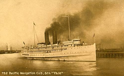 Pacific Navigation Company - Steamer Yale