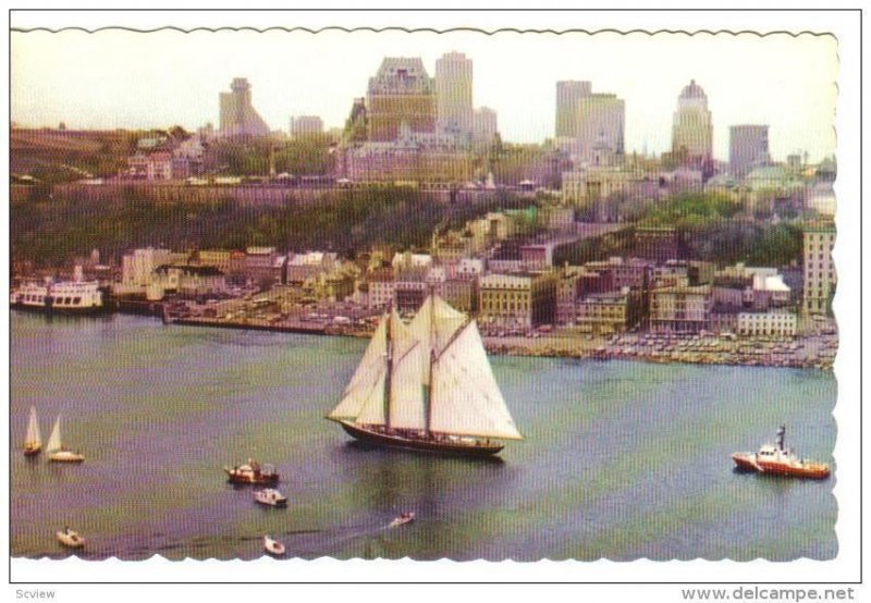 Le Bluenose II , QUEBEC , Canada , 50-60s