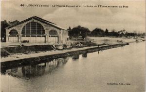 CPA JOIGNY - Le Marché Couvert et la rive droite de l'YONNE.. (658838)