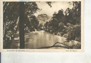 Postal 014668: Balneario de Archena, vista del rio Segura, Murcia