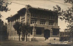 Sheridan Wyoming WY Elks Building c1910 Real Photo Postcard