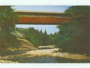 Pre-1980 BRIDGE SCENE Arlington Vermont VT HJ0708