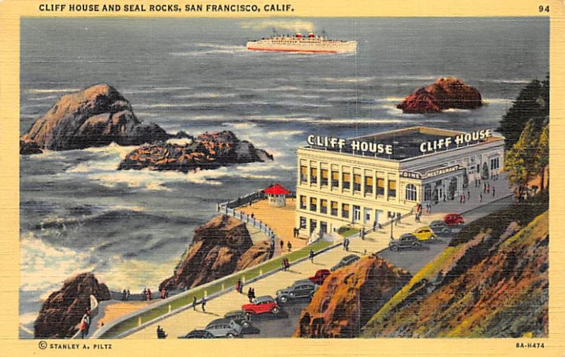 Cliff House and Seal Rocks San Francisco CA