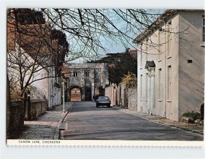 Postcard Canon Lane, Chichester, England