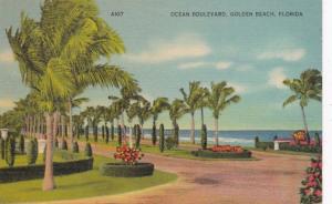 Florida Golden Beach Ocean Boulevard