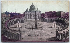 Postcard - St. Peters - Rome, Italy