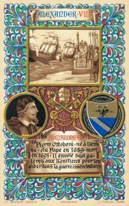 Religion The Vatican City Art Postcard Pope Alexandre VIII (Alexander) 06.20