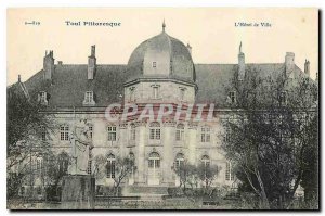 Postcard Toul Old Picturesque City Hotel
