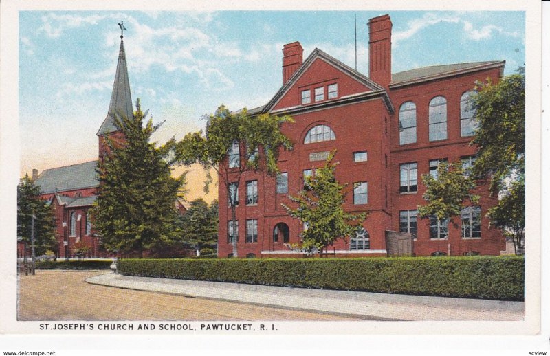 PAWTUCKET, Rhode Island, 00-10s; St. Joseph's Church and School