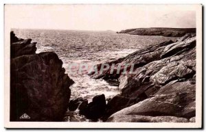 Old Postcard Quiberon The Blowhole