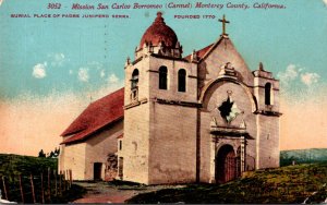 California Monterey County Mission San Carlos Borromeo Founded 1779