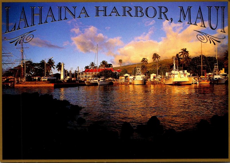 Hawaii Maui Lahaina Harbor