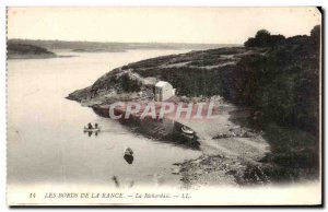 Old Postcard The Banks Of The Rance La Richardais