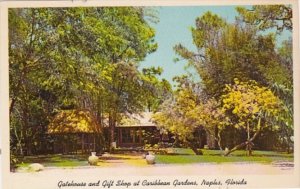 Florida Naples Tropical Caribbean Gardens Gatehouse and Gift Shop