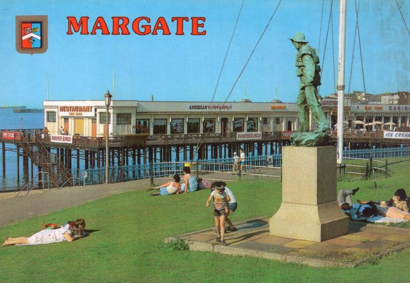 Margate American Bumper Bingo Hall Casino 1980s Postcard